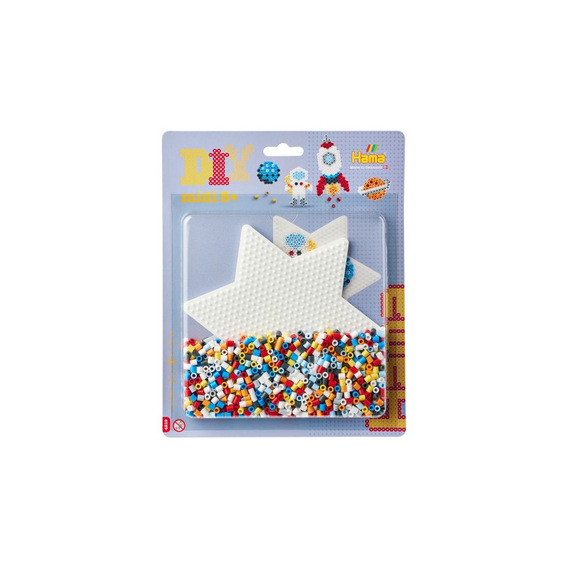 Hama - Perles midi - Blister espace