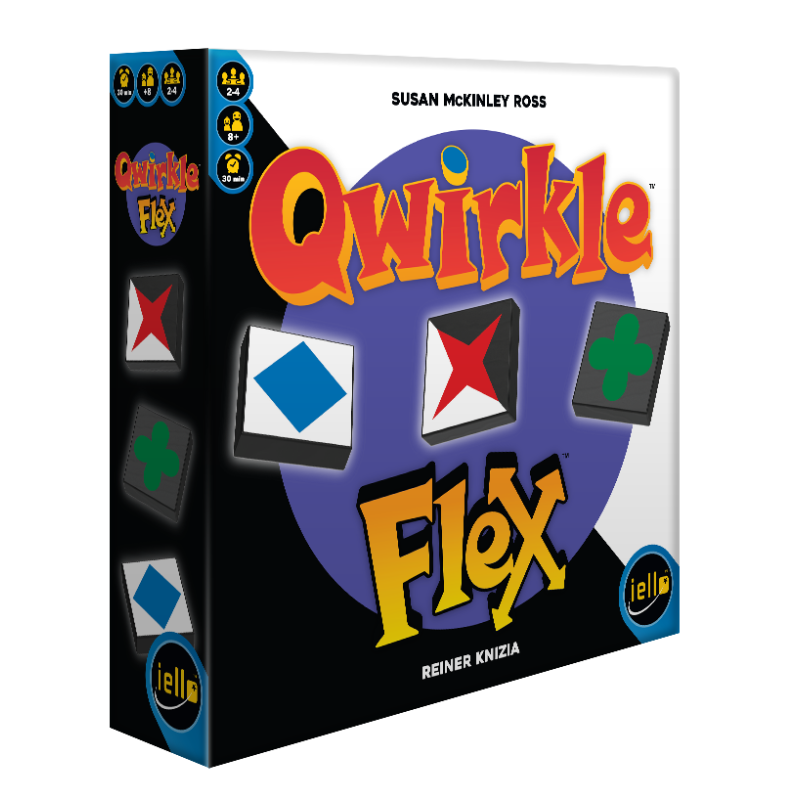 Iello - Jeu de société - Qwirkle Flex