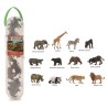 Collecta - Coffret de 12 figurines animaux sauvages