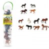Collecta - Coffret de 12 mini figurines chevaux