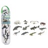 Collecta - Coffret de 12 mini figurines animaux de la mer