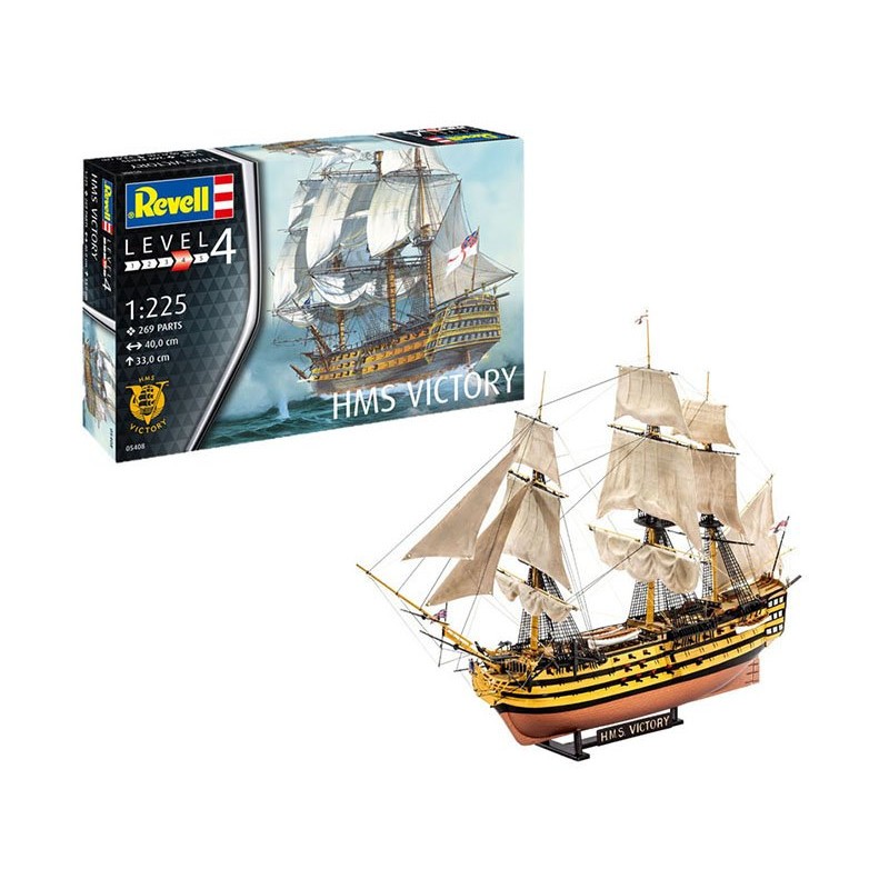 Revell - 05408 - Maquette bateau - HMS Victory - (complet -boîte abîmée)