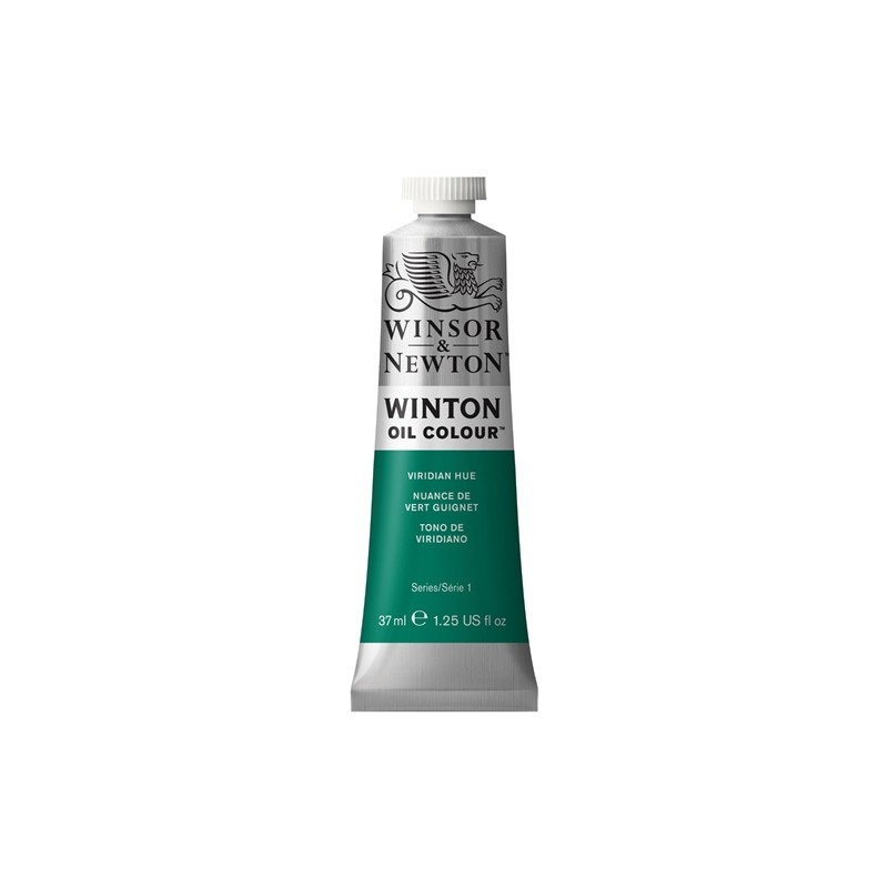 Winsor et Newton - Peinture à l'huile - Nuance de vert viridian - 37ml