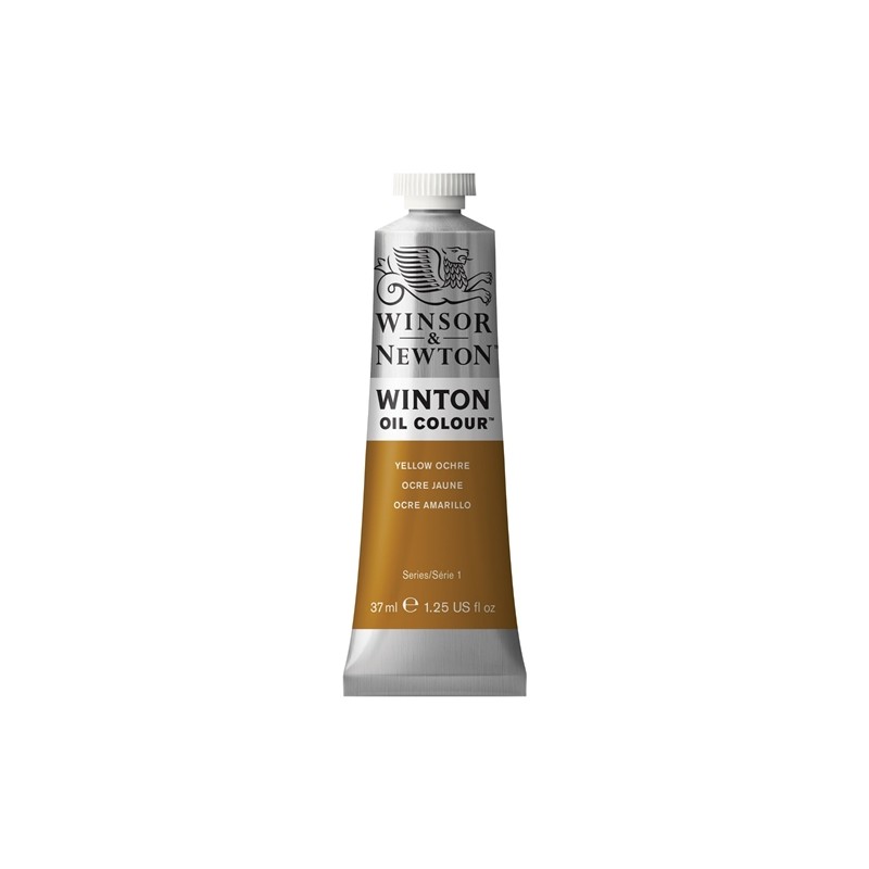 Winsor et Newton - Peinture à l'huile - Ocre jaune - 37ml