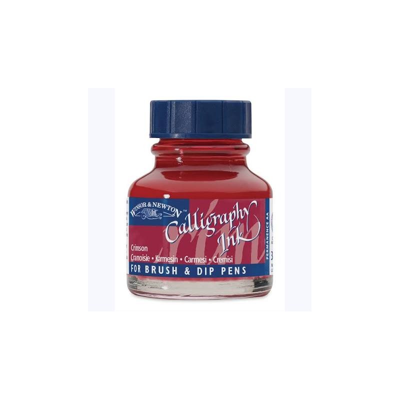 Winsor et Newton - Encre pour calligraphie - Carmin - 30ml