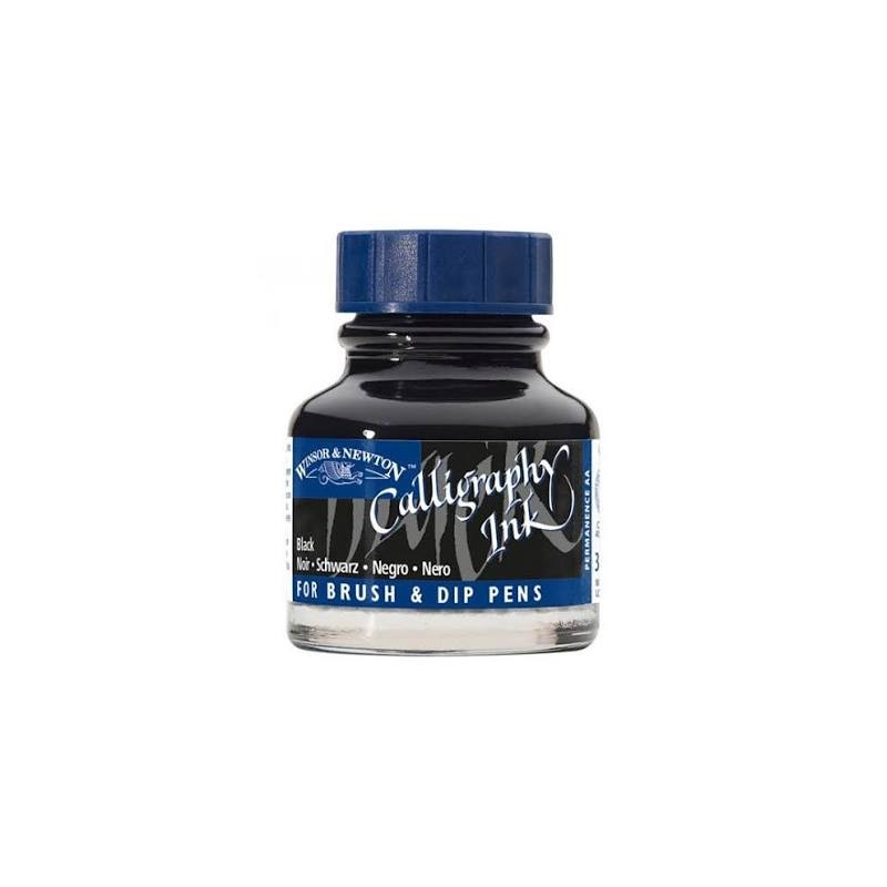 Winsor et Newton - Encre pour calligraphie - Noir - 30ml