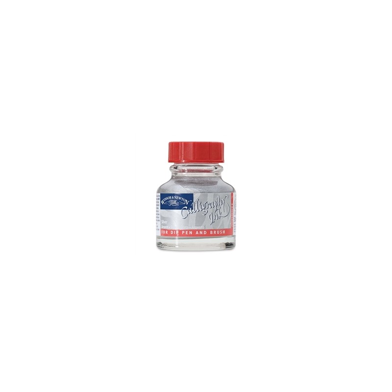 Winsor et Newton - Encre pour calligraphie - Argent - 30ml