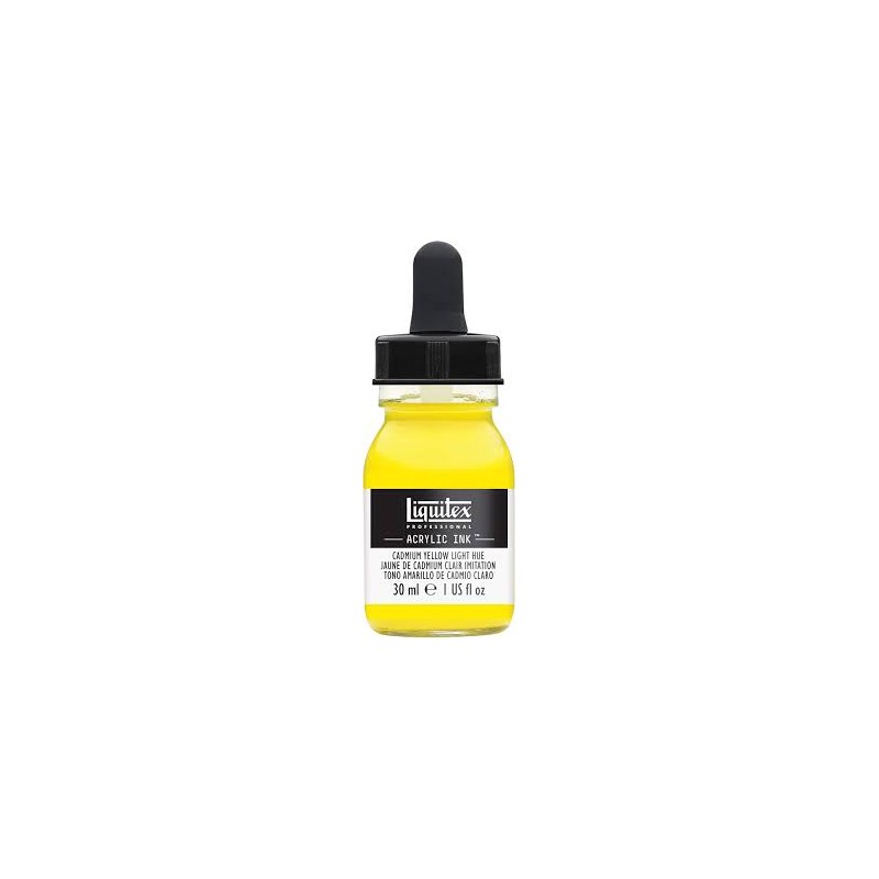 Liquitex - Encre acryliques extra fine - Jaune cadmium clair - 30ml