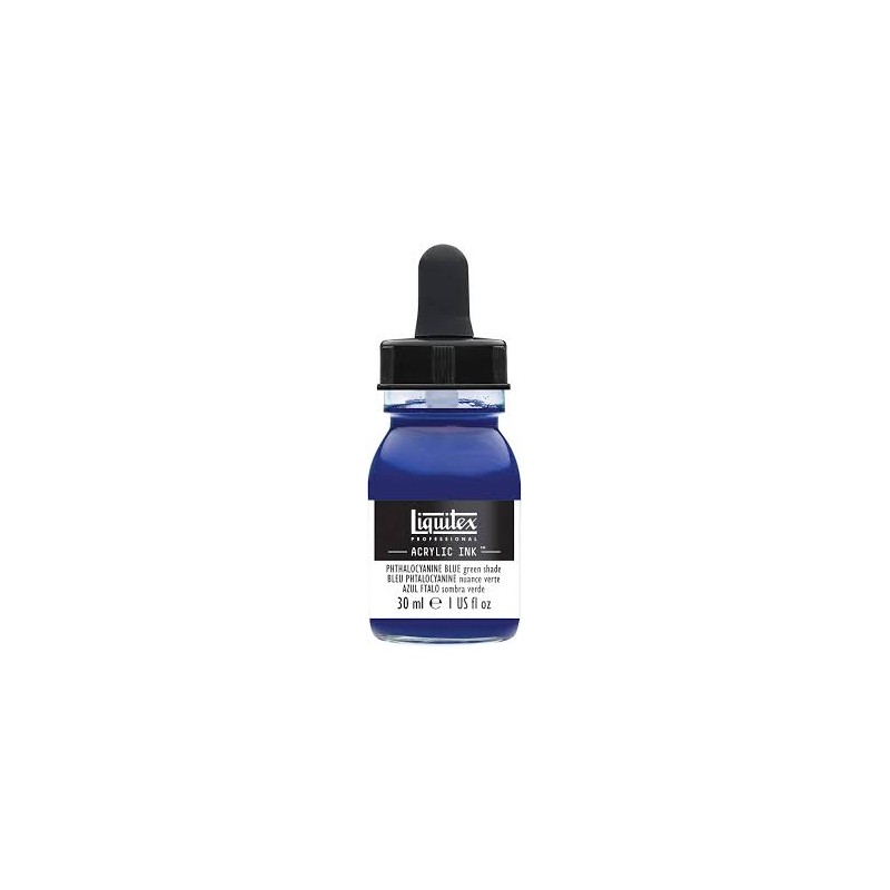 Liquitex - Encre acryliques extra fine - Bleu phtalocyanine nuance verte - 30ml