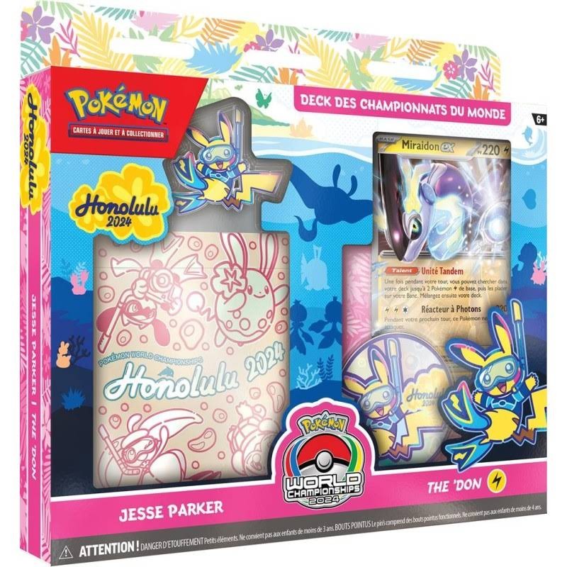 Pokemon - Deck des Championnats du Monde 2024 - 60 cartes