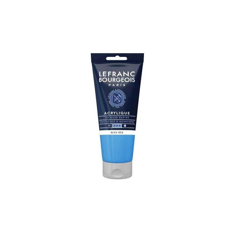 Lefranc Bourgeois - Peinture acrylique - Bleu - 80ml
