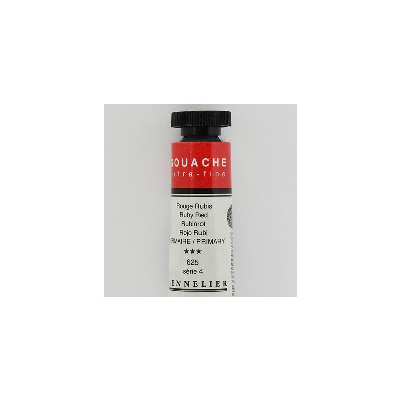 Sennelier - peinture - gouache - 21 ml - rouge rubis