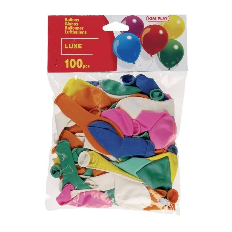 Kim Play - 100 ballons à gonfler