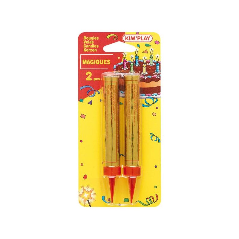 Kim Play - 2 bougies fontaines