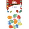 Kim Play - Filet de 12 billes galets oeufs