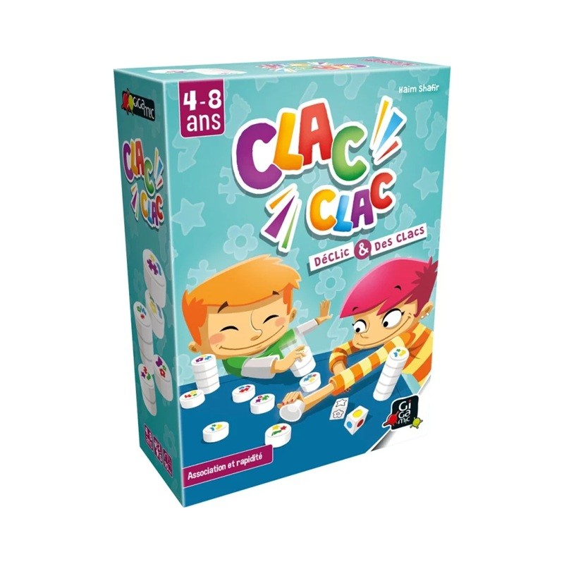 Gigamic - Jeu de société - Clac Clac