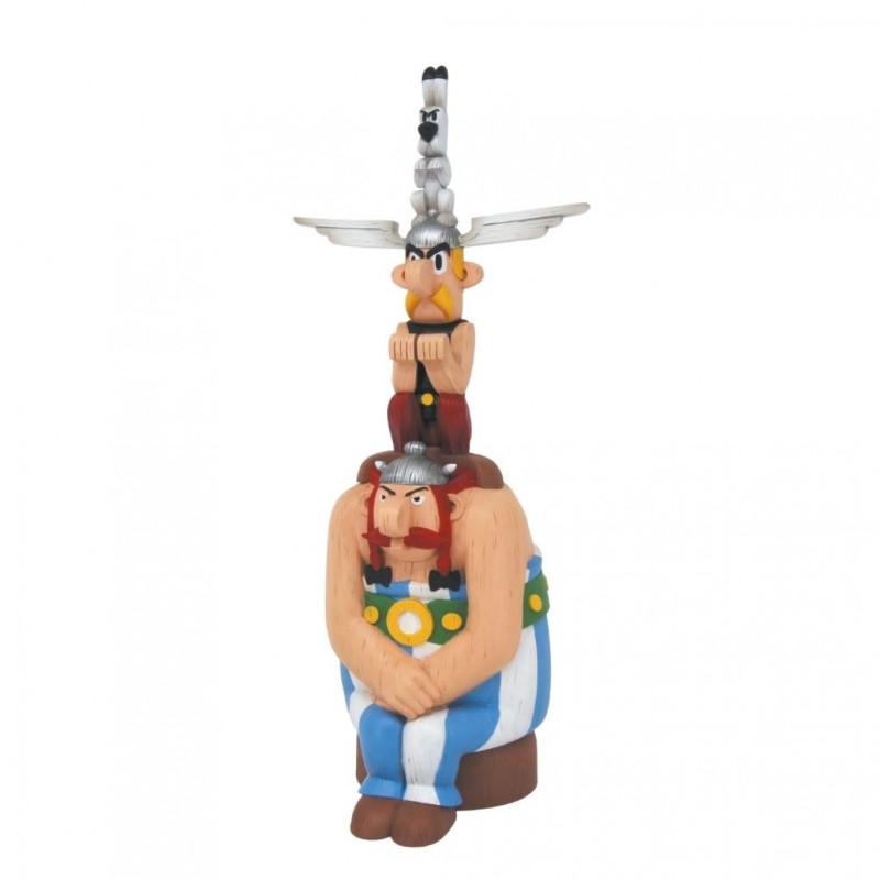 Plastoy - Figurine de collection - Le totem d'Astérix et Obélix