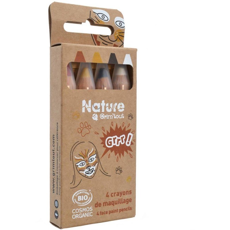 Set de crayons maquillage bio - 4 couleurs