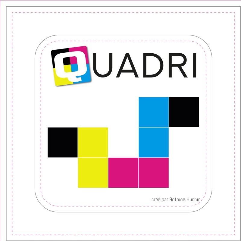 Gigamic - Jeu de société - Quadri