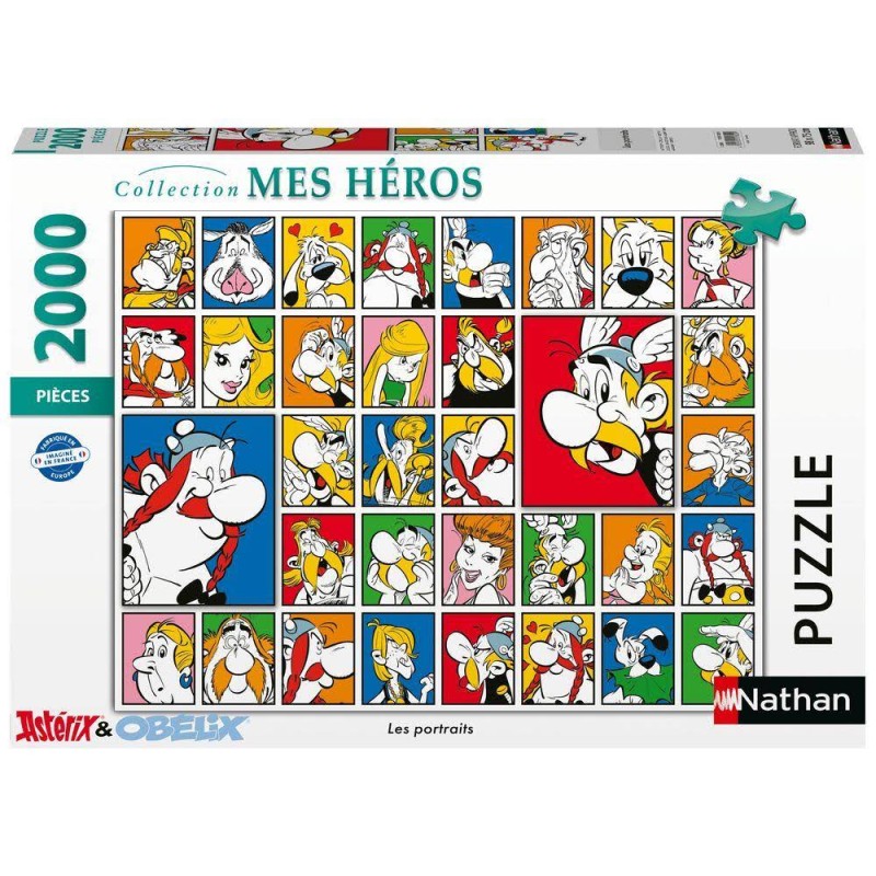 Ravensburger - Puzzle 2000 pièces - Les portraits Astérix