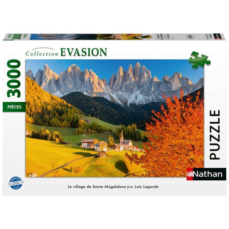 Ravensburger - Puzzle 3000 pièces - Village Santa Magdalen