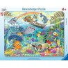 Ravensburger - Puzzle cadre 48 pièces - Amis des océans