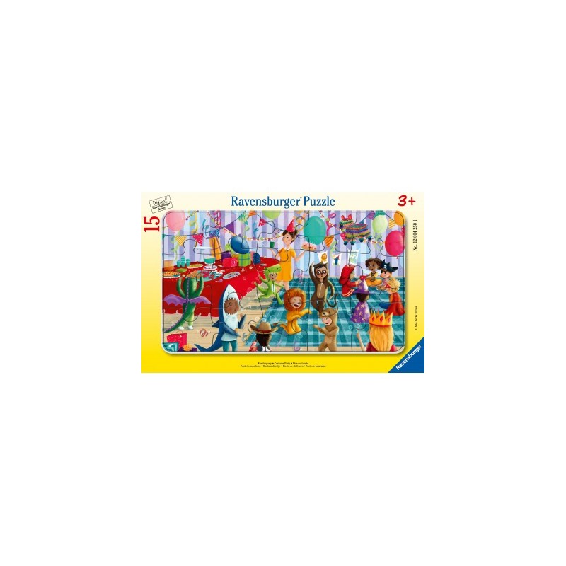 Ravensburger - Puzzle cadre 15 pièces - Fête costumée
