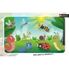 Ravensburger - Puzzle cadre 15 pièces - Les petits insectes