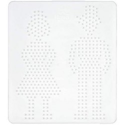 Hama - Perles - 282 - Taille Midi - Plaque illustrée femme et homme