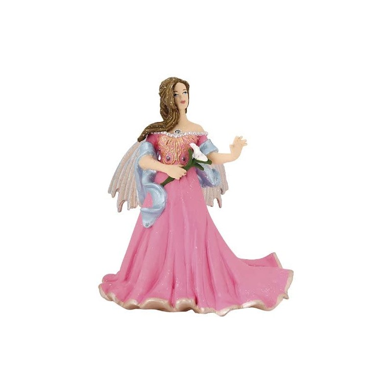 Papo - Figurine - 38814 - Le monde enchanté - Elfe rose au lys