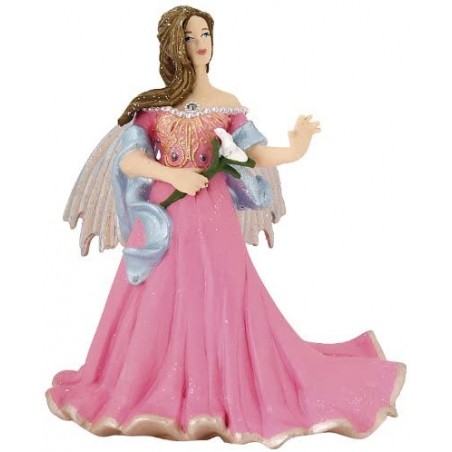 Papo - Figurine - 38814 - Le monde enchanté - Elfe rose au lys