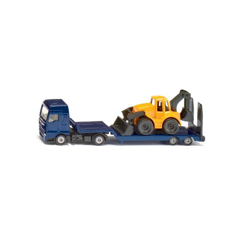 Siku - 1761 - Camion MAN avec tractopelle
