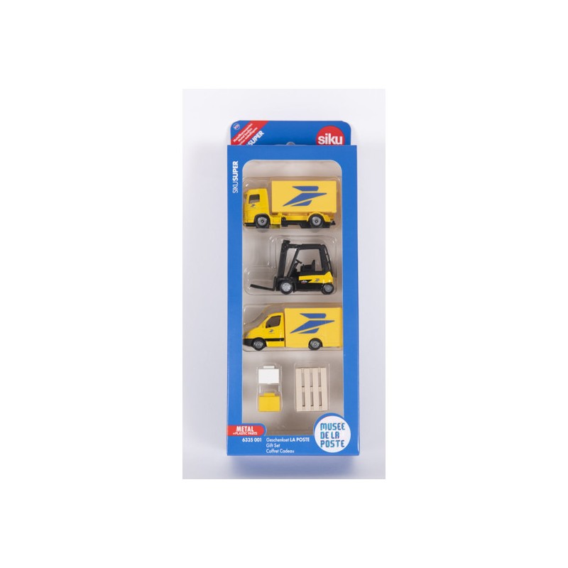 Siku - 6335 - Coffret cadeau - Véhicule La Poste
