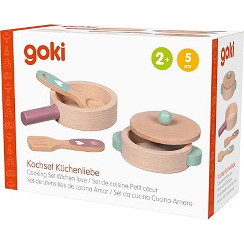 Gollnest - Jouet en bois - Set de cuisine