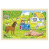 Gollnest - Puzzle en bois - La ferme