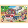 Gollnest - Puzzle en bois - Brigade de pompiers