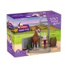 Schleich - 42792 - Lavage de chevaux de Sofia