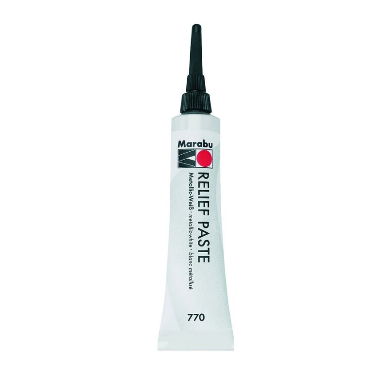 Cerne Reliefpaste 20 ml - 770 - Métallisé blanc