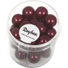 Rayher - Boîte de 35 perles en verre - Renaissance - Bordeaux - 10 mm