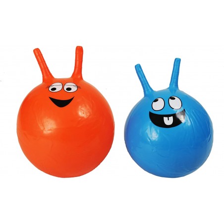Traditional Garden Games - Balle avec poignées pour Sauter - Couleur Bleu ou Orange