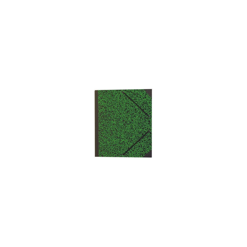 Carton à dessins, avec élastique, vert/noir, 450 x 320 mm