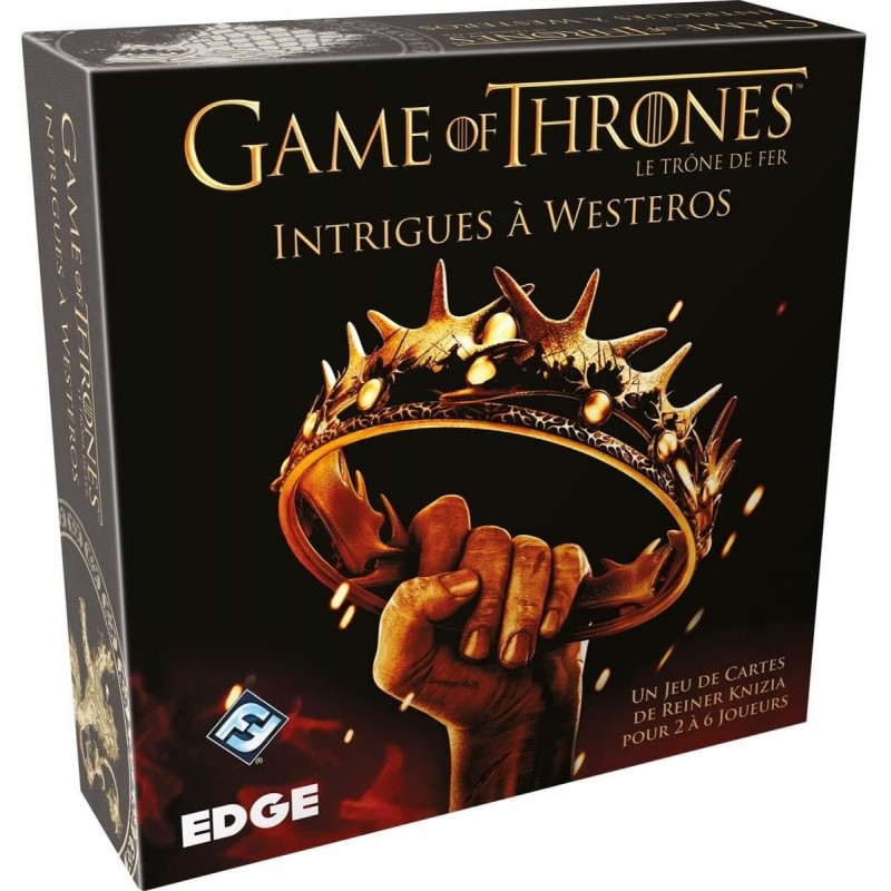 Asmodee - Jeu de société - Le Trone de Fer - Intrigues à Westeros