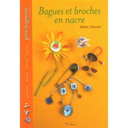 Bagues et broches en nacre