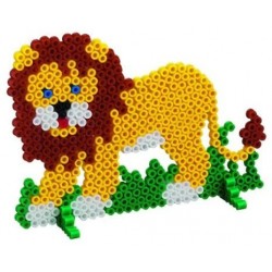 Hama - Perles - 293 - Taille Midi - Plaque grand lion