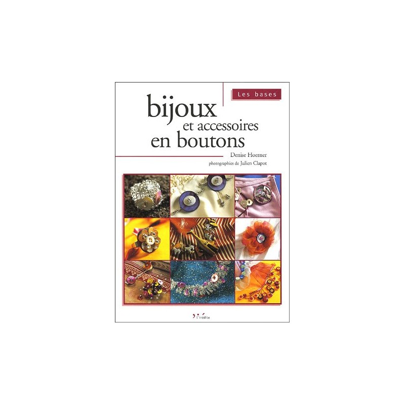 Bijoux et accessoires en boutons
