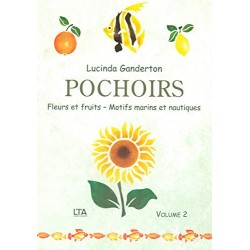 Pochoirs, volume 2 : Fleurs et fruits, motifs marins et nautiques