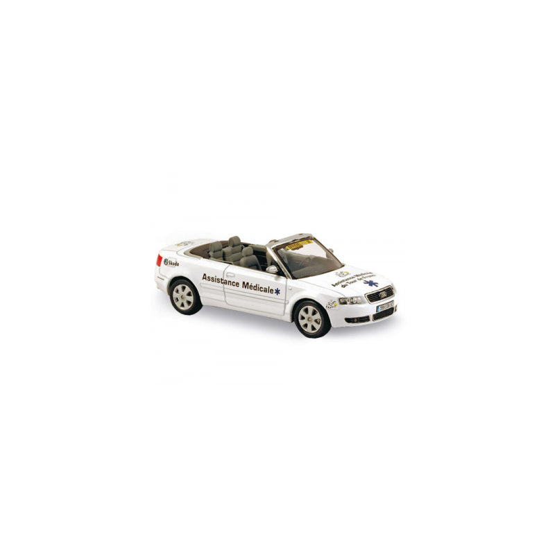 Norev - Véhicule miniature - Audi A4 Cabriolet Assistance Médicale