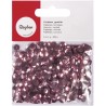 Rayher - Blister de 500 paillettes bombées percées sequin - Rose ancien - 6 mm