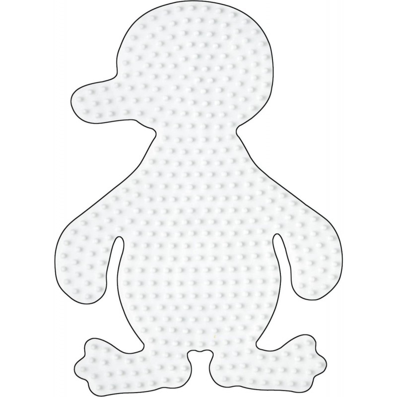 Hama - Perles - 301 - Taille Midi - Plaque Pingouin