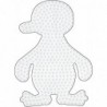 Hama - Perles - 301 - Taille Midi - Plaque Pingouin
